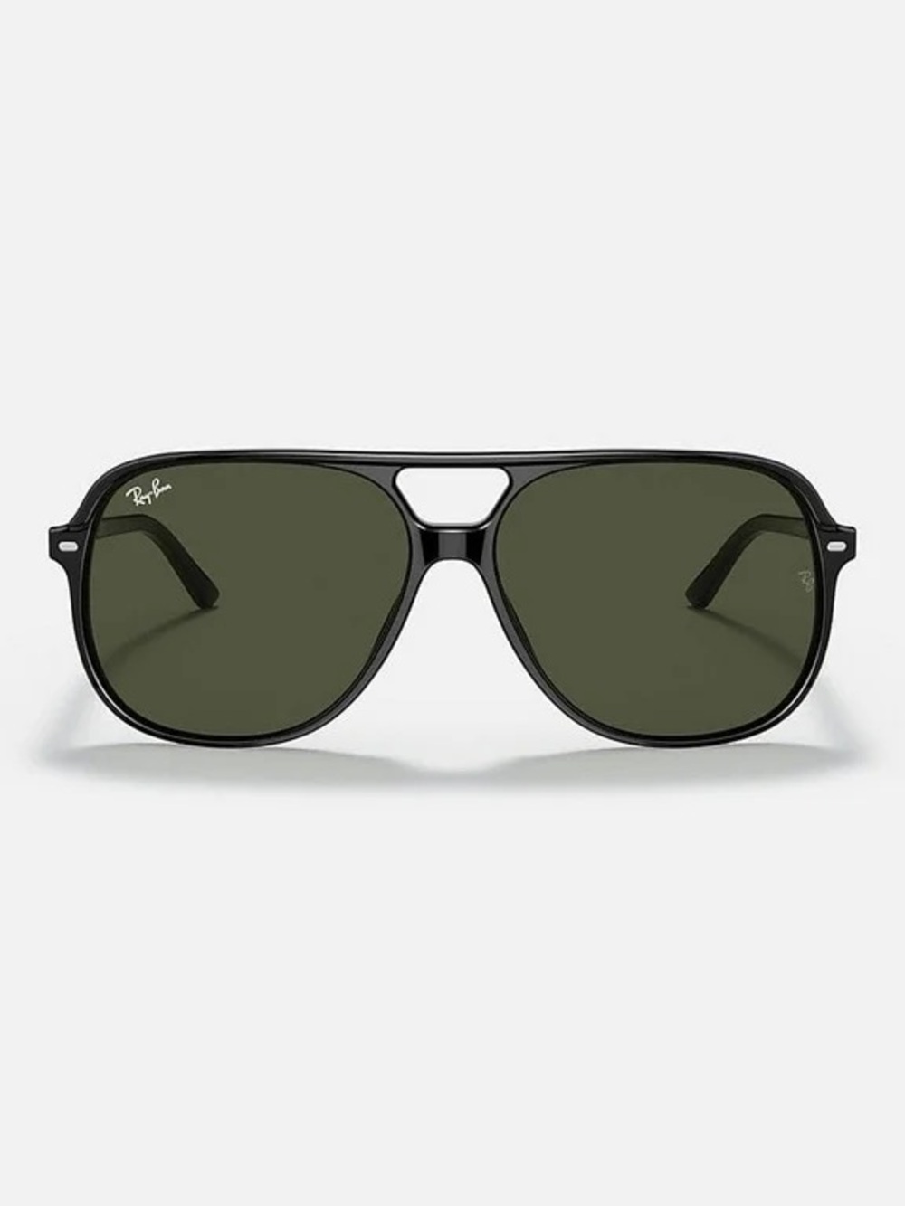 Ray-Ban RB2198 Black Frames with Dark Green Lenses